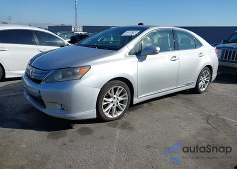 2010 Lexus Hs 250H Premium z USA, uszkodzony, nr VIN JTHBB1BA8A2017115